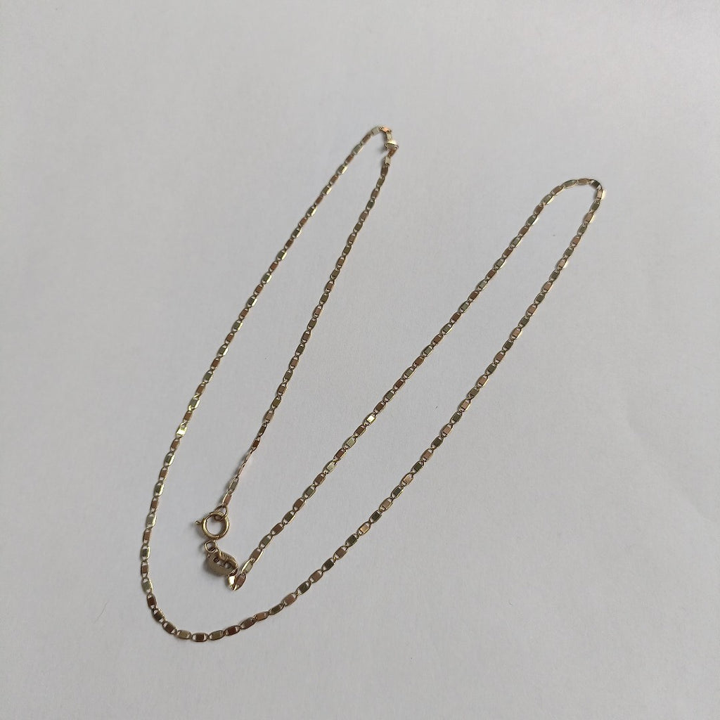 CADENA ORO COMBINADO 10 K 1,50 GRMS (SEMINUEVO)