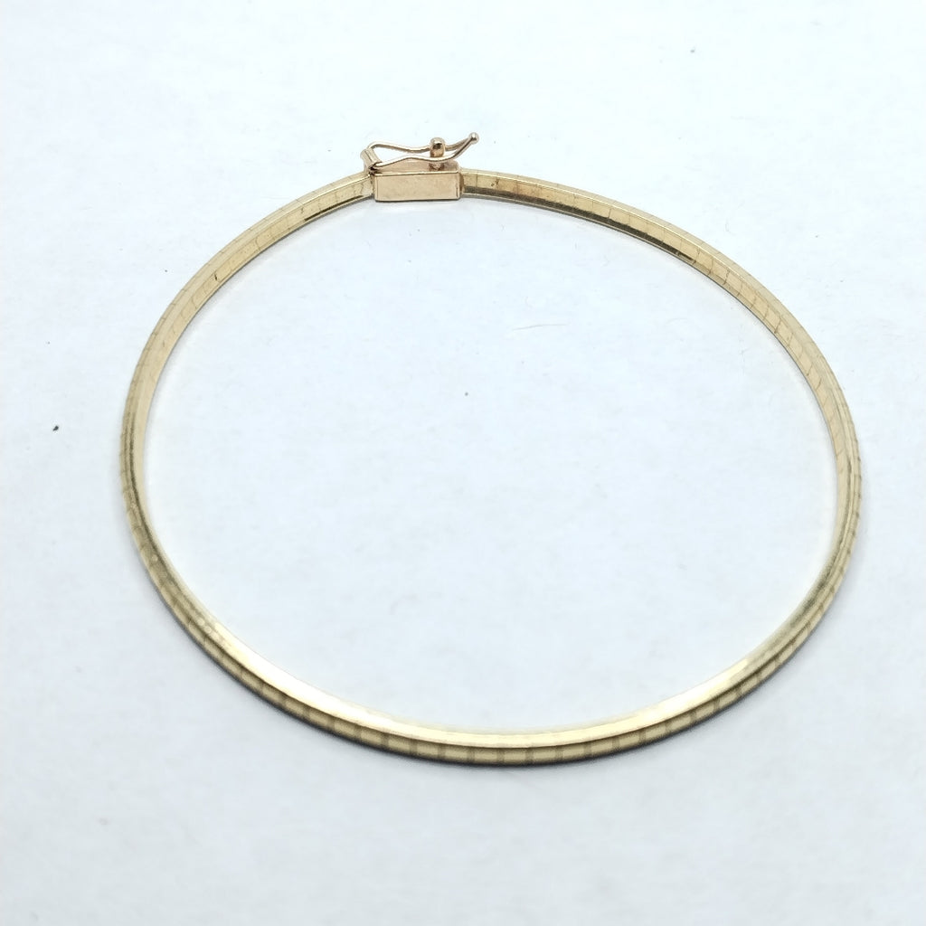 PULSERA RIGIDA ORO 14 K 5.8 GRMS (SEMINUEVO)
