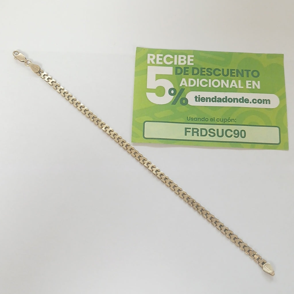 PULSERA ORO 14 K 3.2 GRMS (SEMINUEVO)