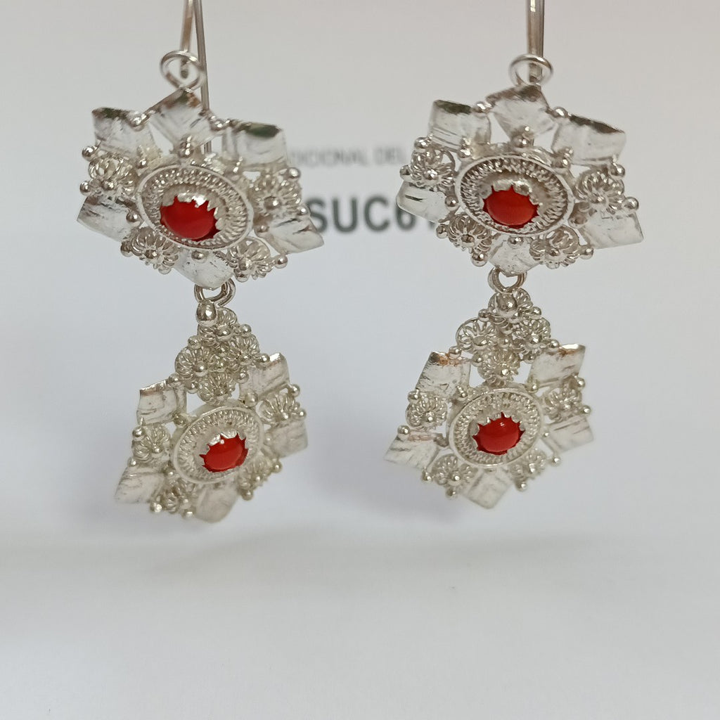 ARETES PAR PLATA 22.2 GRMS (SEMINUEVO)