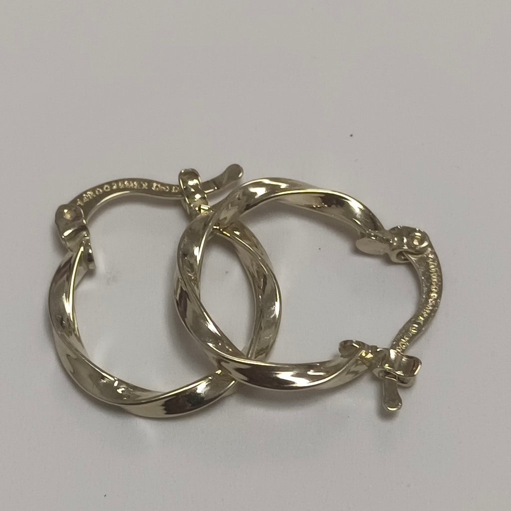 ARETES ARRACADAS TORZAL 14K 1.1 GR (NUEVO)