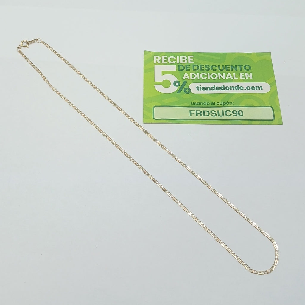 CADENA ORO 14 K 2 GRMS (SEMINUEVO)