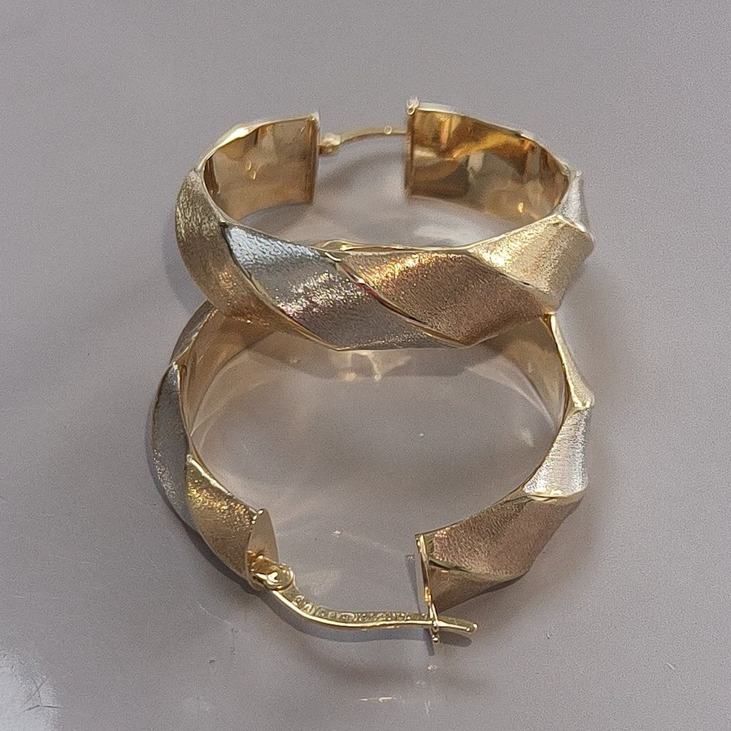 ARRACADAS PAR ORO 14 K 4,40 GRMS (SEMINUEVO)