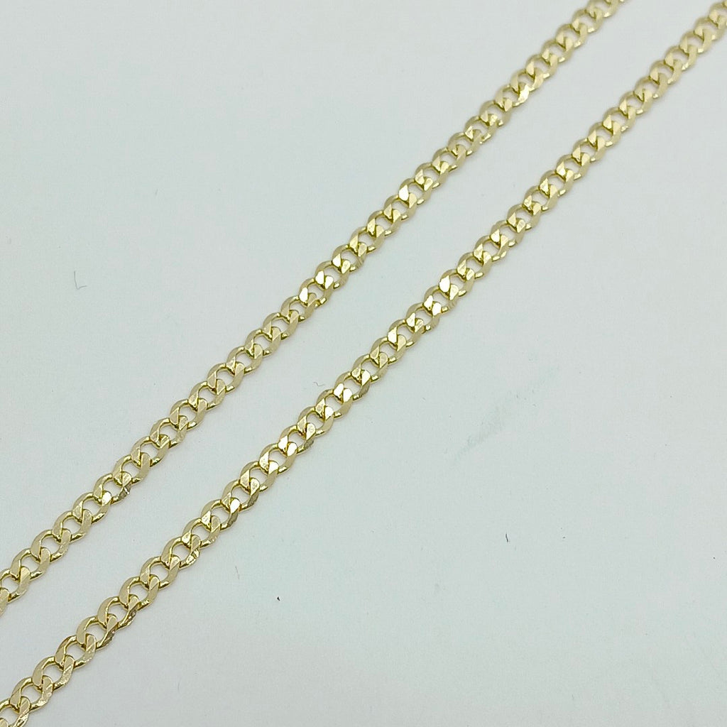 CADENA BARBADA 14K 60 CM 5.9 GR (NUEVO)