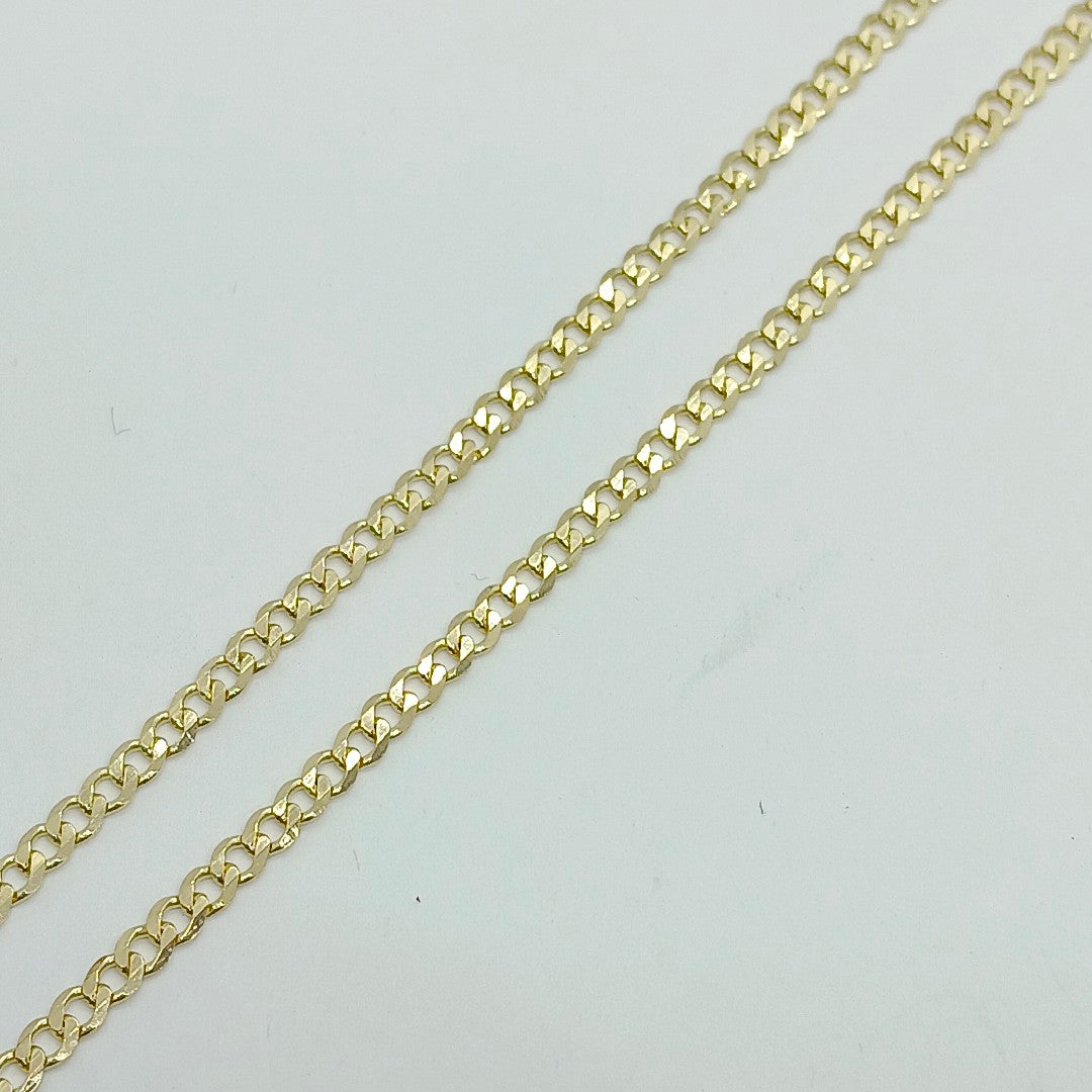 CADENA BARBADA 14K 60 CM 5.9 GR (NUEVO)