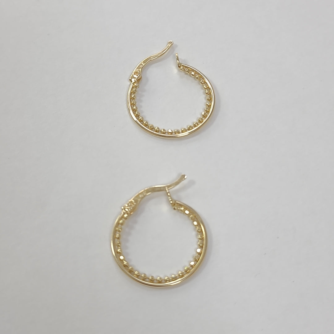 ARRACADAS ORO 14K 1.8 (NUEVO)