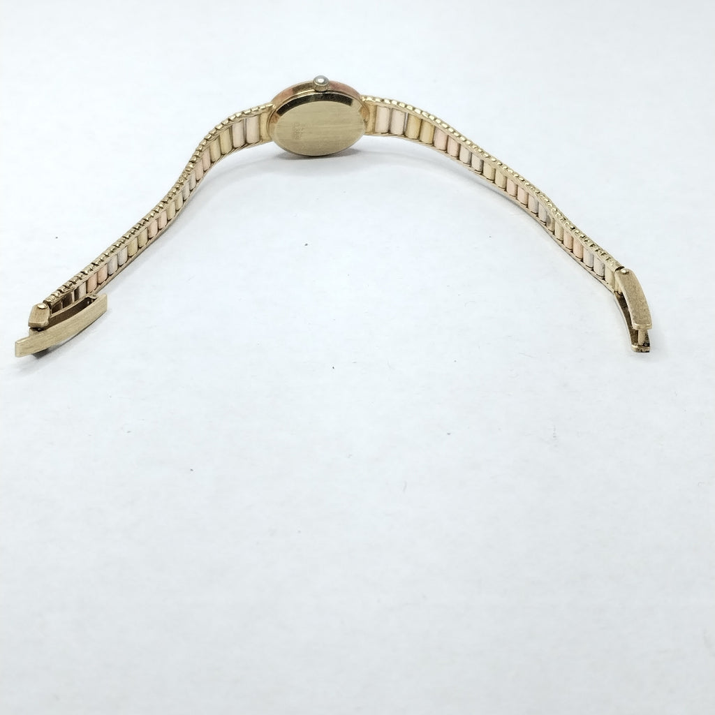 RELOJ CAJA ACERO PULSO ORO ORO 14 K 18.9 GRMS (SEMINUEVO)