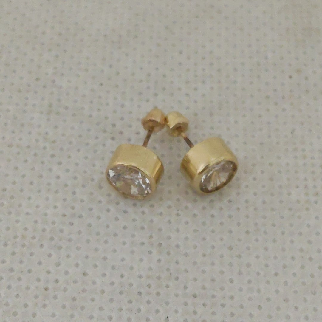 BROQUELES PAR ORO 10 K 0.8 GRMS (SEMINUEVO)