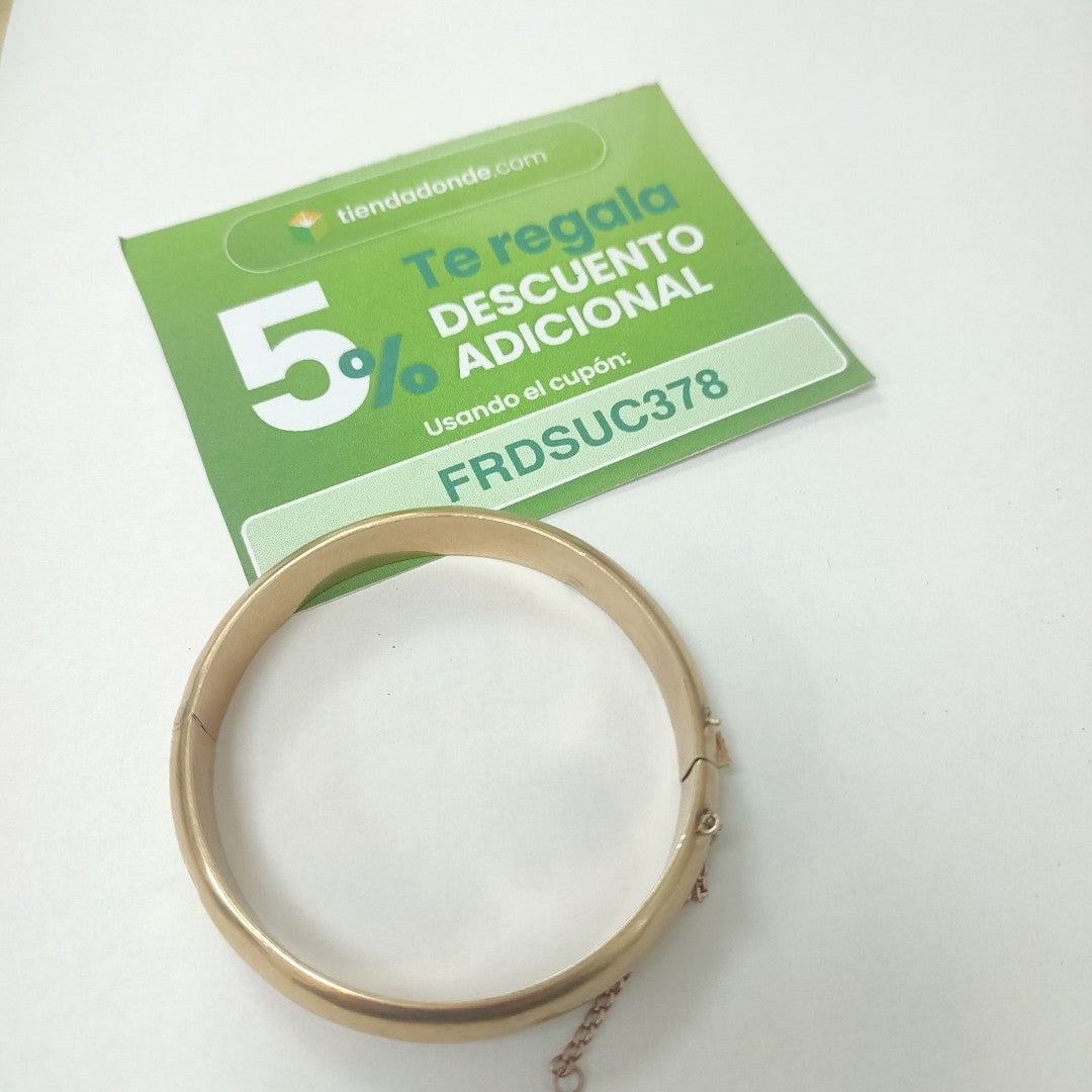 BRAZALETE ORO 14 K 25.9 GRMS (SEMINUEVO)