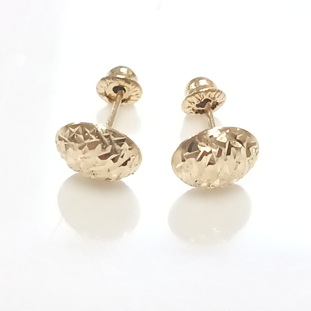 BROQUELES BROQUEL FIG LUNETA 14K 0.2268 GR (NUEVO)