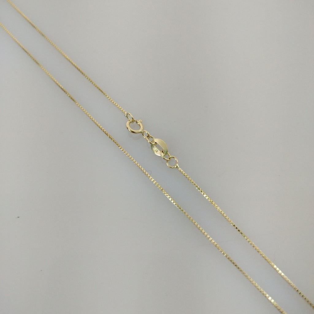 CADENA VENECIANO 14K 55 CM 1.7 GR (NUEVO)