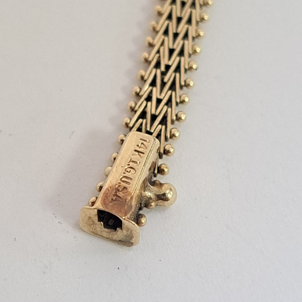 PULSERA ORO 14 K 8,00 GRMS (SEMINUEVO)