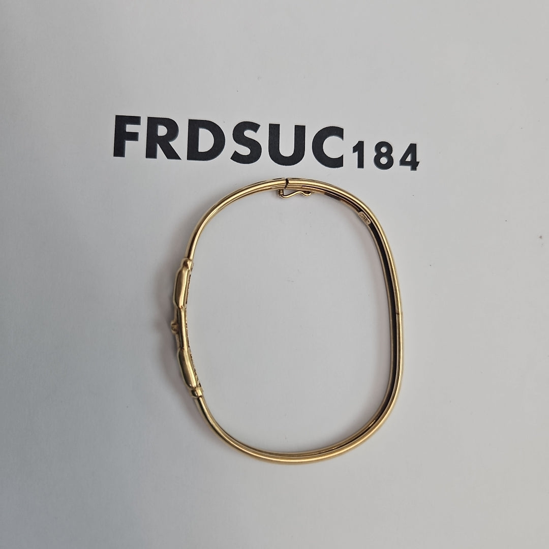 PULSERA RIGIDA ORO 14 K 12 GRMS (SEMINUEVO)
