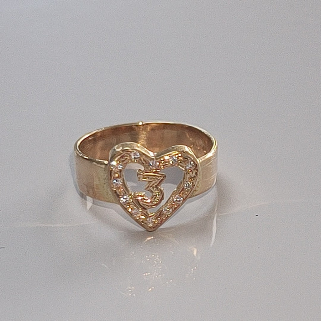 ANILLITO ORO 14 K 1.9 GRMS (SEMINUEVO)