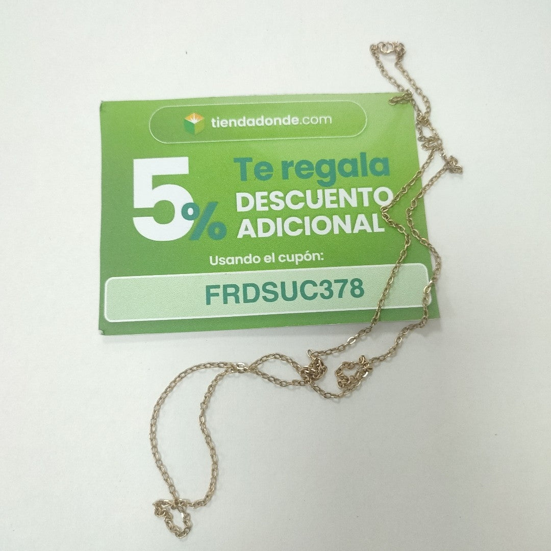CADENA ORO 10 K 3,70 GRMS (SEMINUEVO)