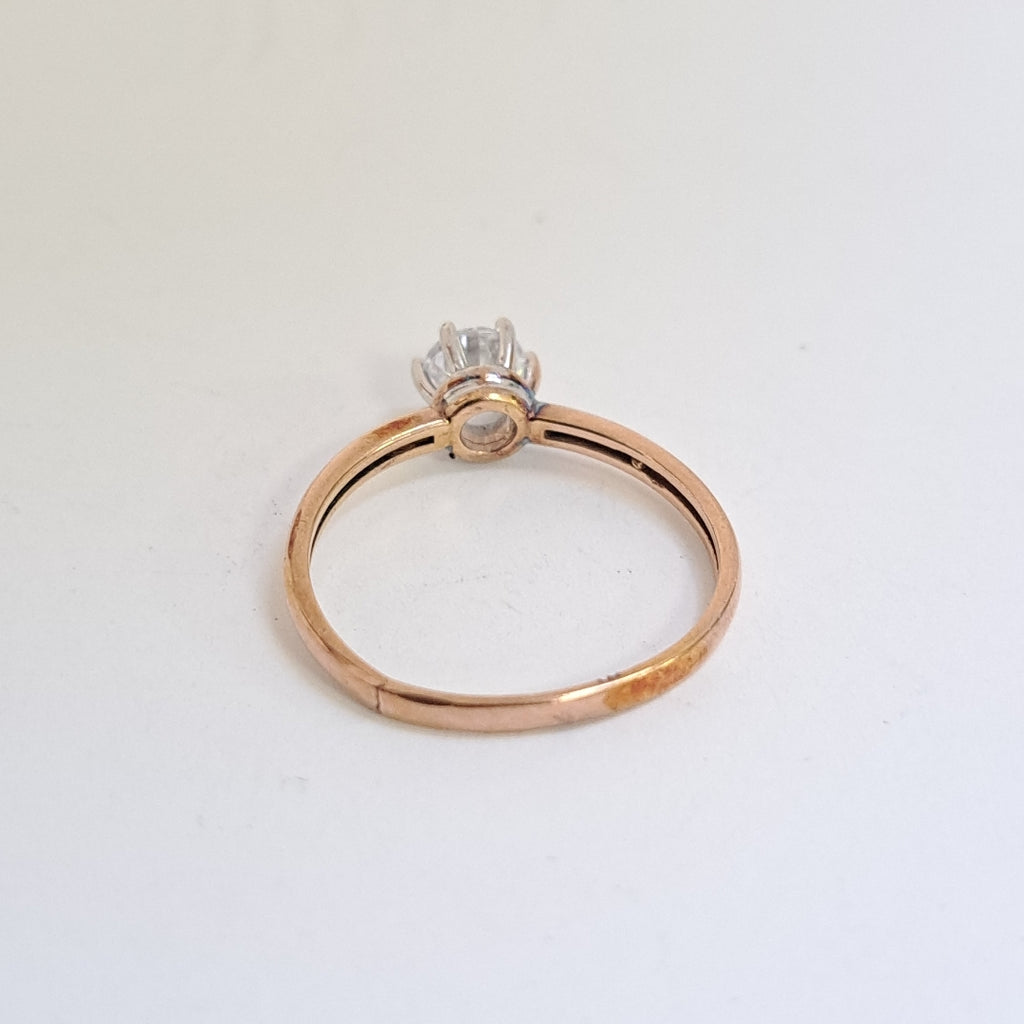 ANILLITO ORO, ORO MUY BAJO 8 K 1.6 GRMS (SEMINUEVO)