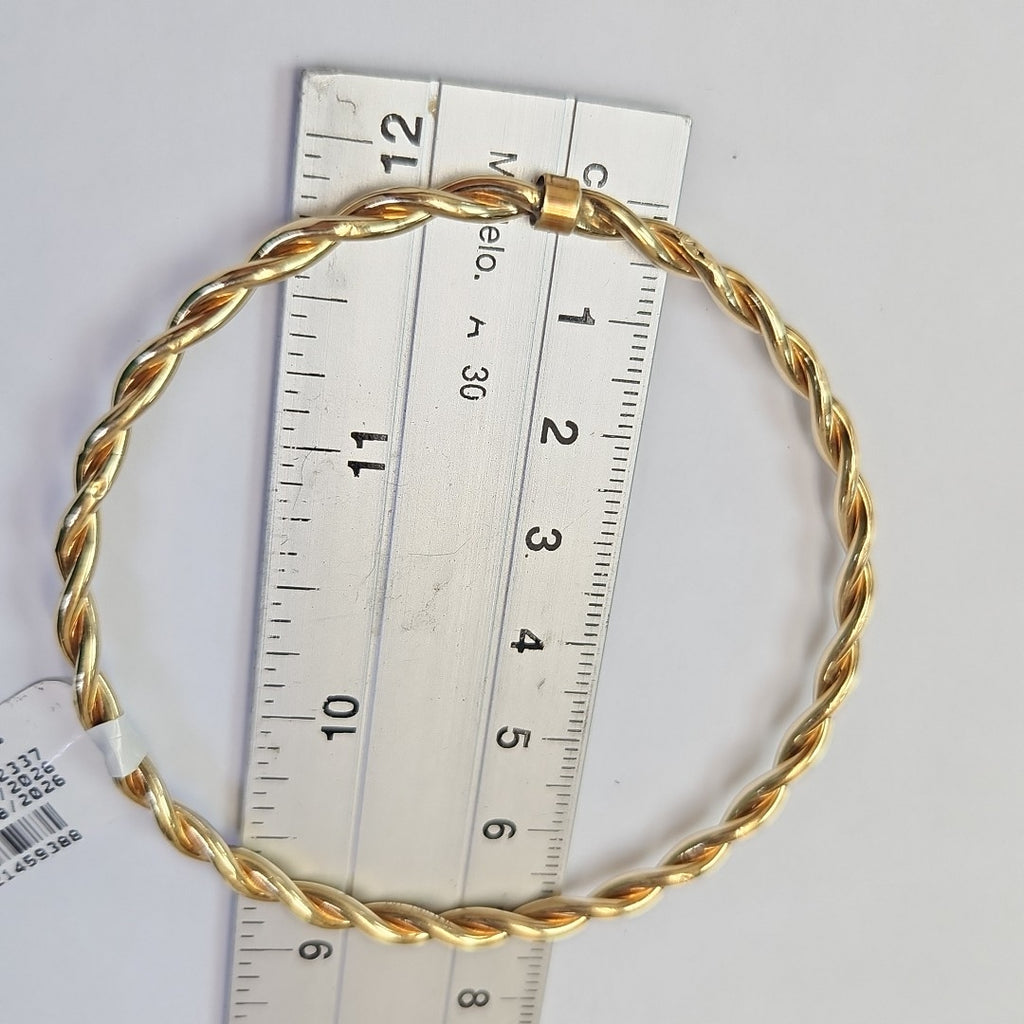 PULSERA RIGIDA ORO 10 K 3.5 GRMS (SEMINUEVO)