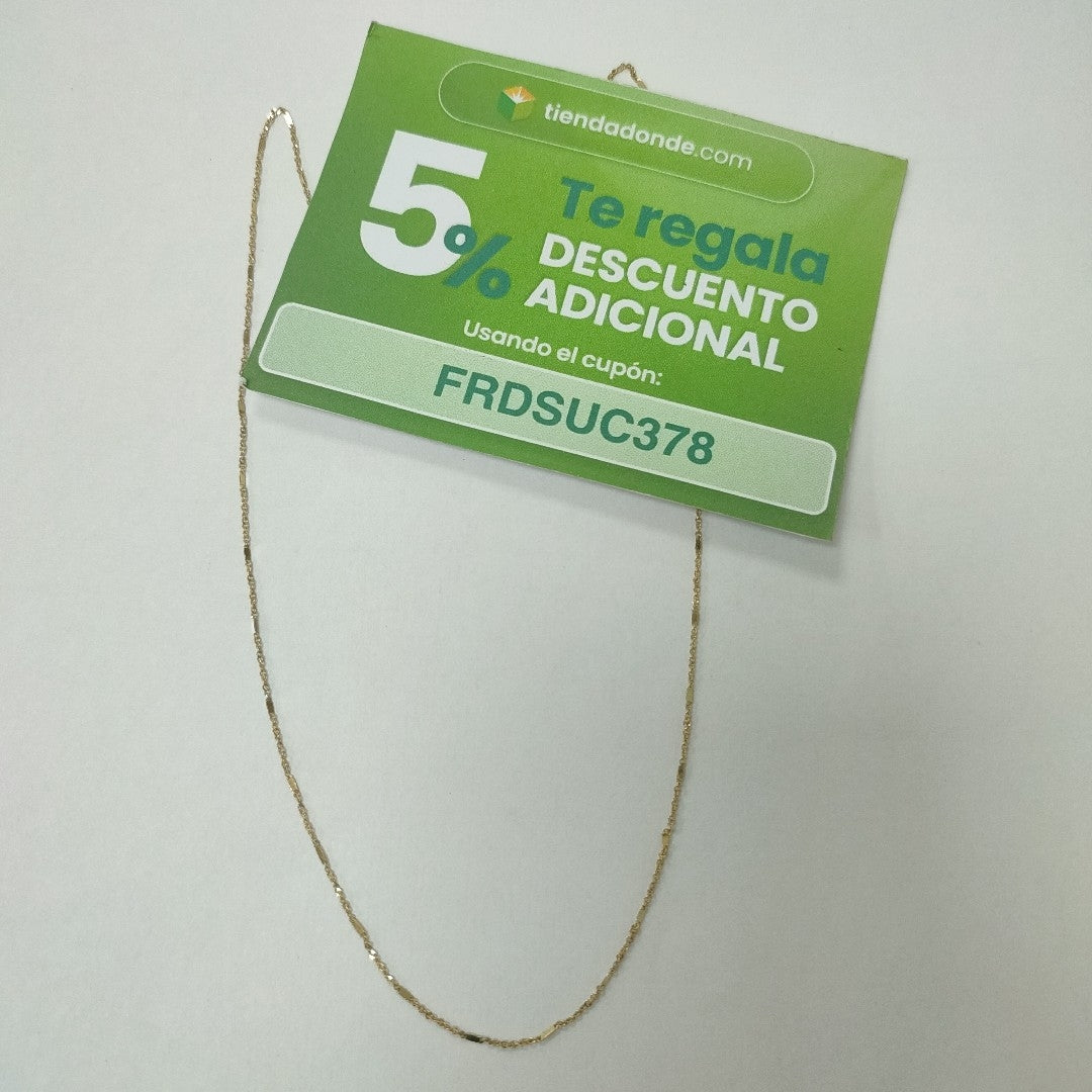 CADENA ORO 10 K 1 GRMS (SEMINUEVO)