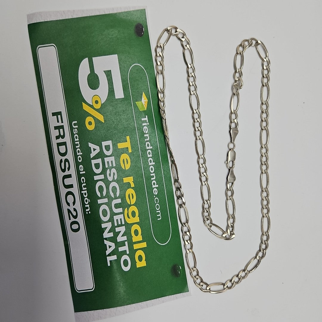 CADENA PLATA 23.8 GRMS (SEMINUEVO)