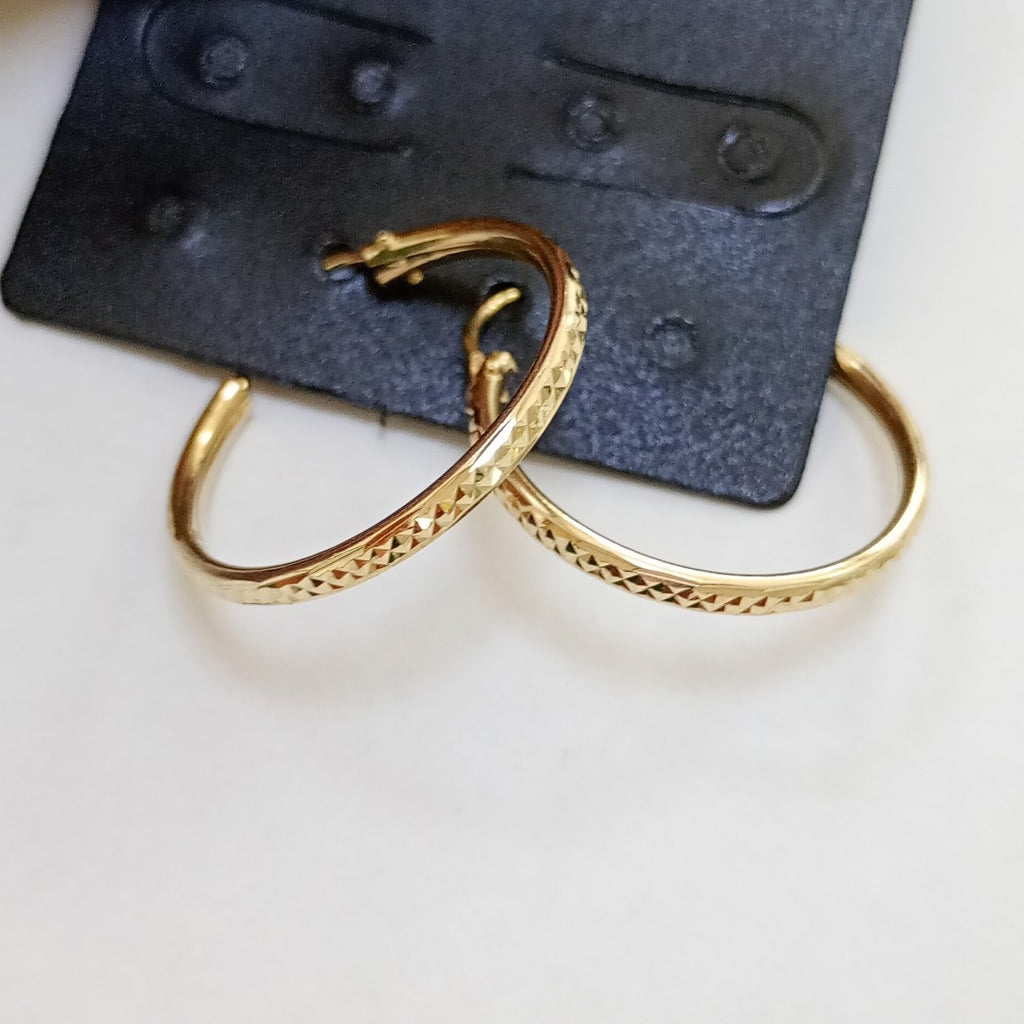 ARRACADAS PAR ORO 10 K 1.5 GRMS (SEMINUEVO)