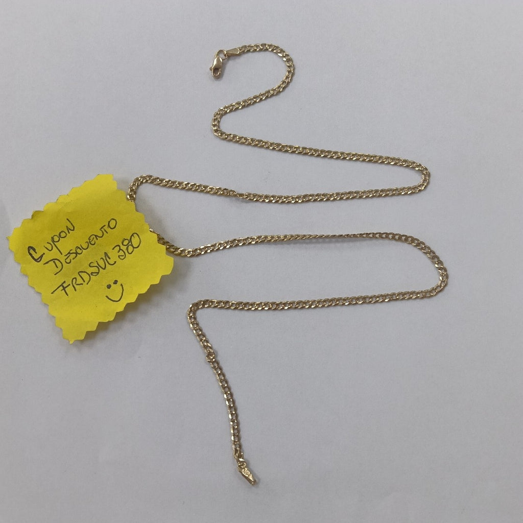CADENA ESLABONES 7.91GR 55 CM 14K (NUEVO)