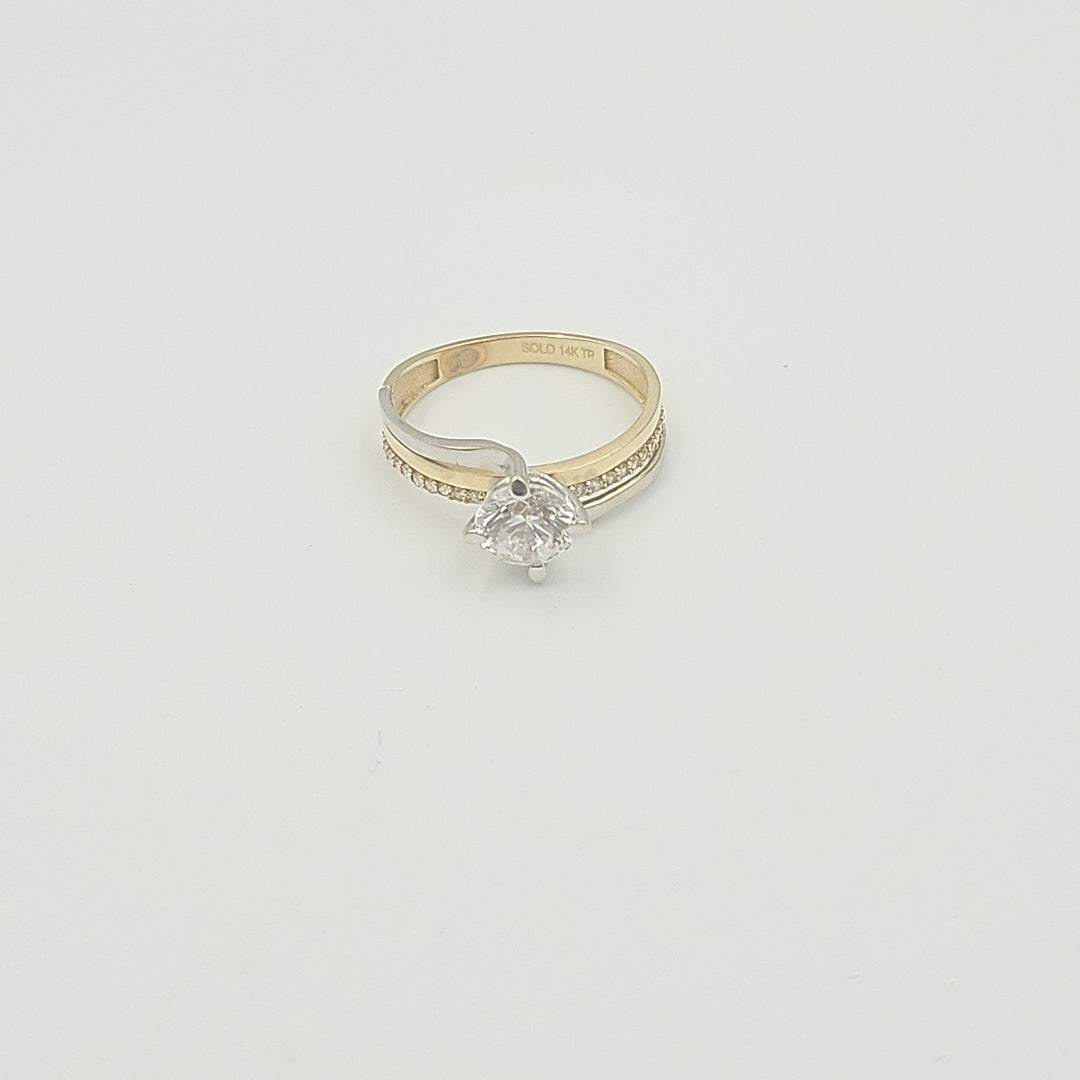 ANILLITO ORO, RODIADO 14 K 3 GRMS (SEMINUEVO)
