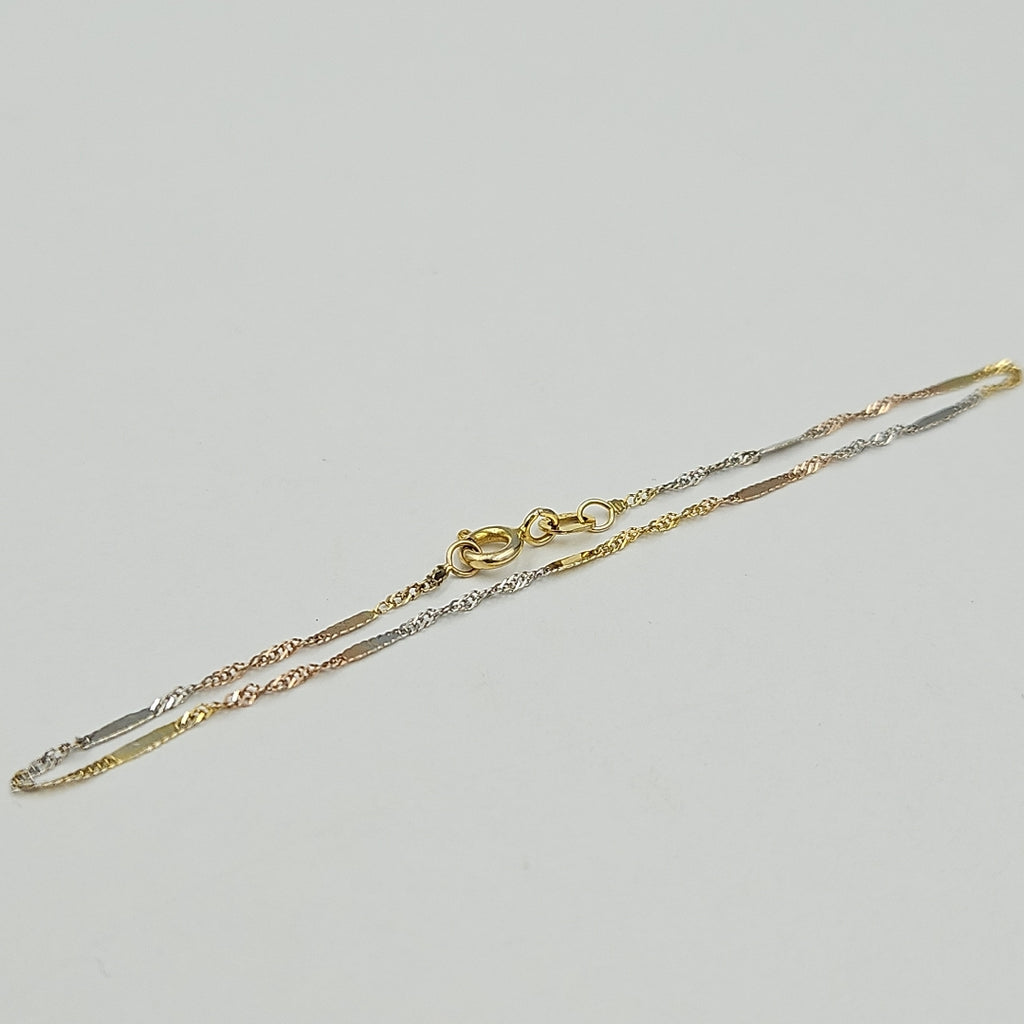 PULSERA ORO 14 K 0.6 GRMS (SEMINUEVO)