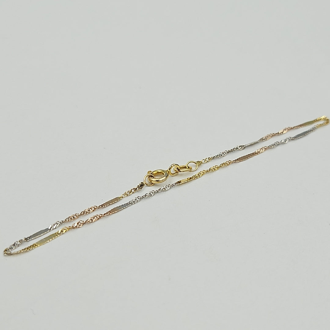 PULSERA ORO 14 K 0.6 GRMS (SEMINUEVO)