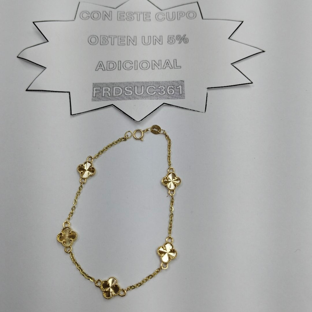 PULSERA ESPECIAL 14K 18 CM 3 GR (NUEVO)