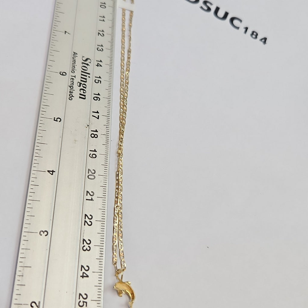 CADENA ORO 14 K 2,40 GRMS (SEMINUEVO)