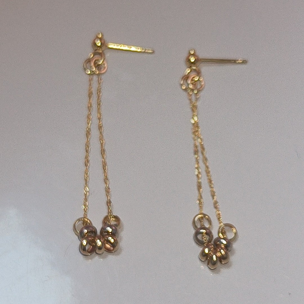 BROQUELES PAR ORO 10 K 1,40 GRMS (SEMINUEVO)