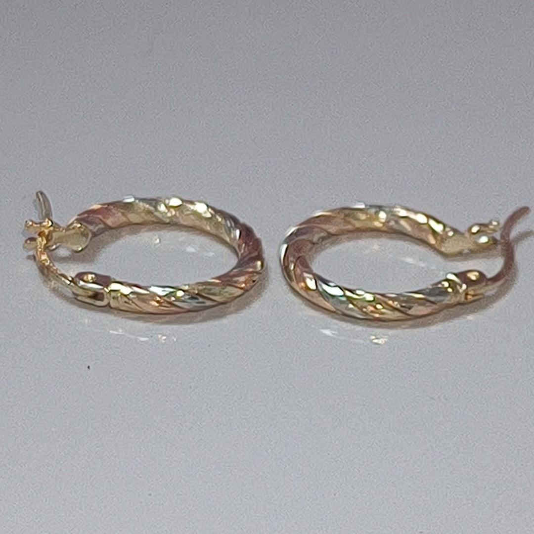 ARETES PAR ORO 10 K 1,90 GRMS (SEMINUEVO)