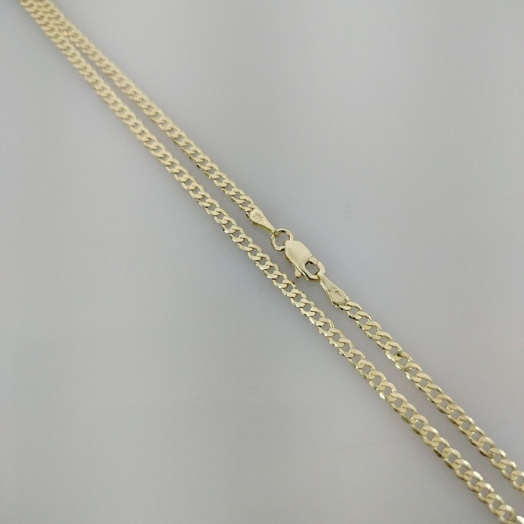 CADENA BARBADA 14K 55 CM 5.2 GR (NUEVO)