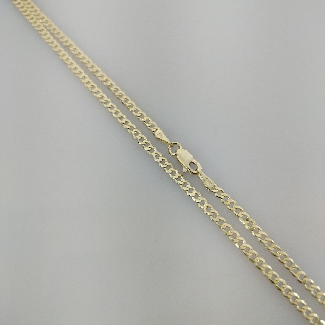 CADENA BARBADA 14K 55 CM 5.2 GR (NUEVO)
