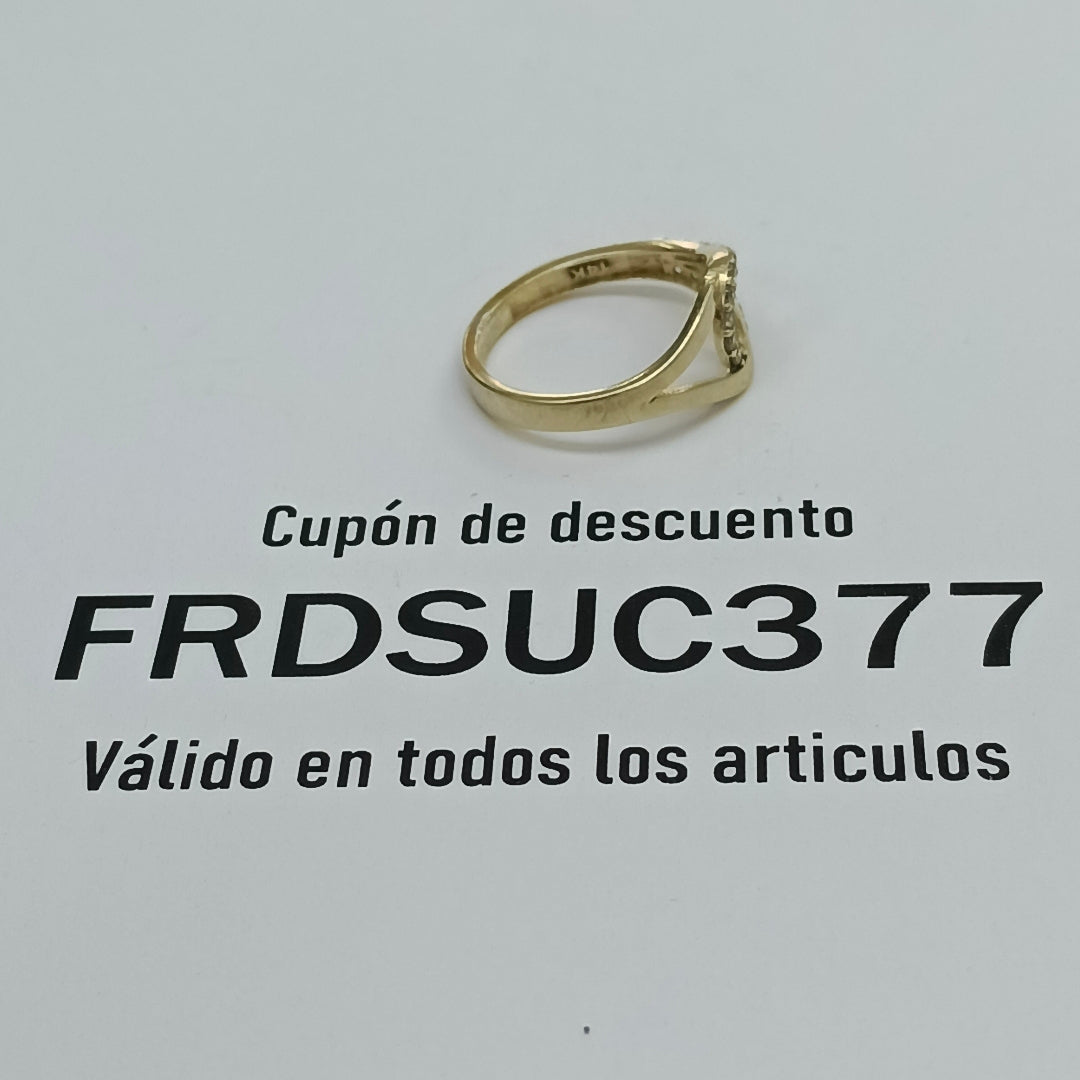 ANILLITO ORO 14 K 1.9 GRMS (SEMINUEVO)