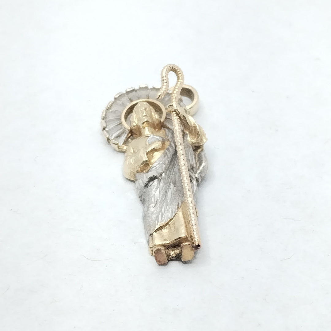 DIJE ORO COMBINADO 14 K 4,70 GRMS (SEMINUEVO)