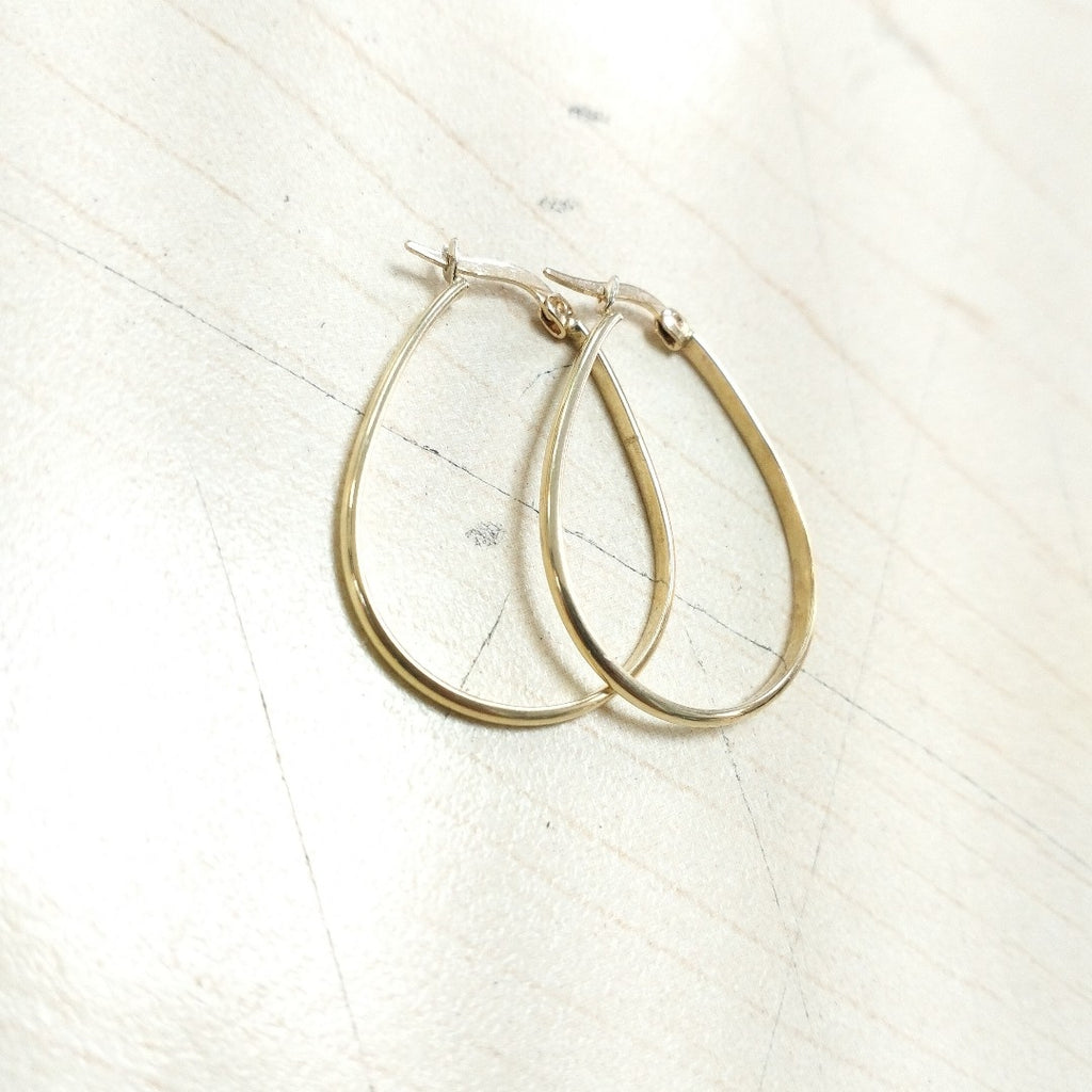 ARRACADAS PAR ORO 14 K 2,10 GRMS (SEMINUEVO)