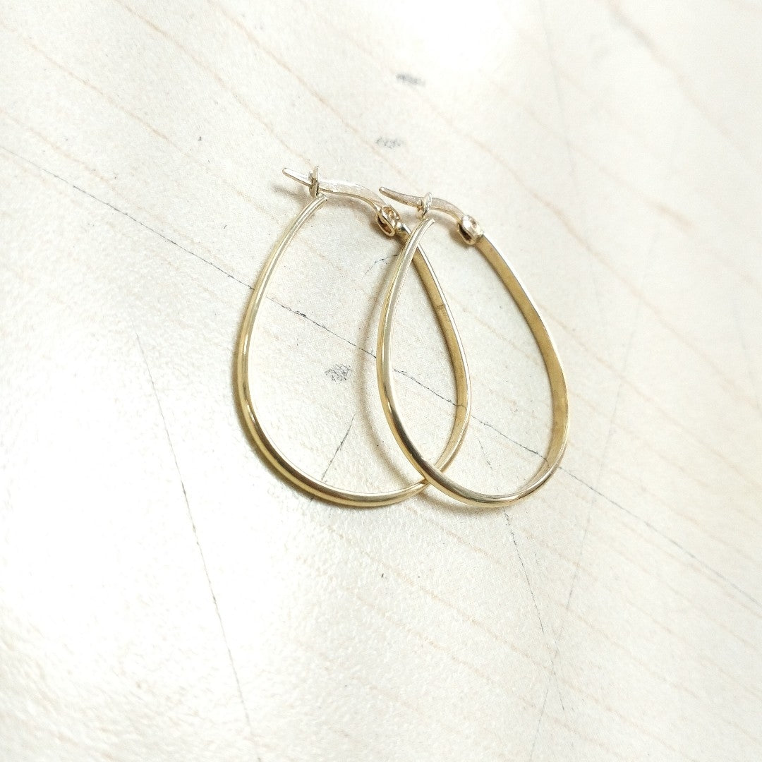 ARRACADAS PAR ORO 14 K 2,10 GRMS (SEMINUEVO)
