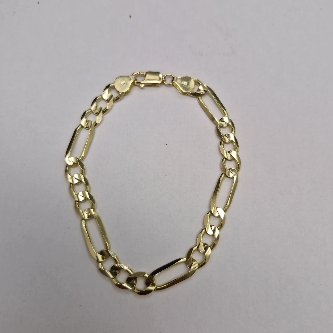 PULSERA 3X1 14K 21 CM 14 GR (NUEVO)