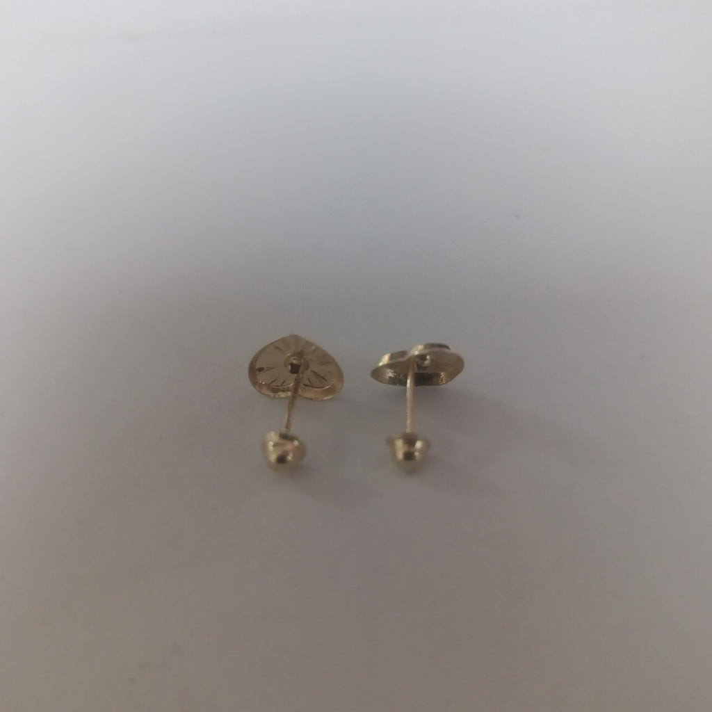 BROQUELES BROQUEL FIG CORAZON C CIRCONIA 14K 0.2603 GR (NUEVO)