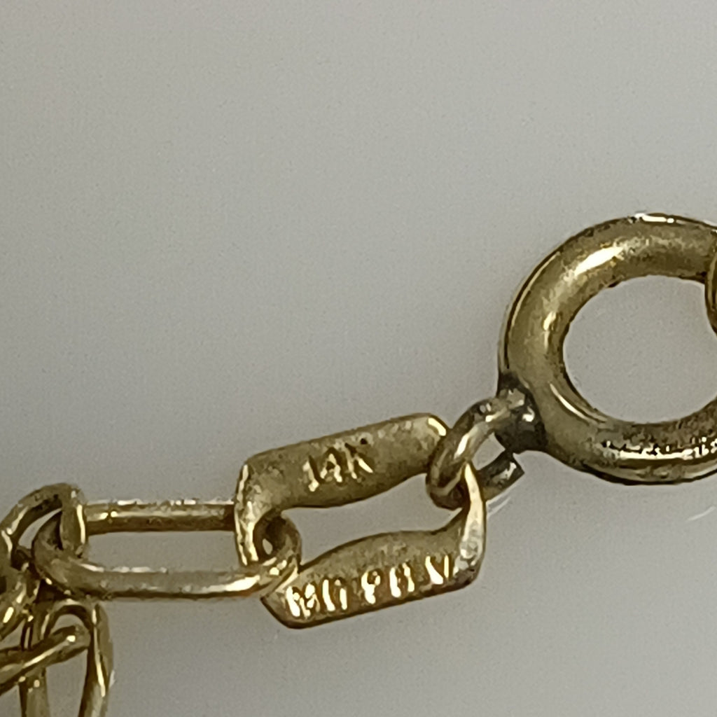 CADENA, DIJE ORO 10 K 4.5 GRMS (SEMINUEVO)