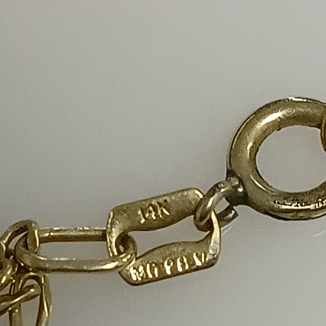 CADENA, DIJE ORO 10 K 4.5 GRMS (SEMINUEVO)