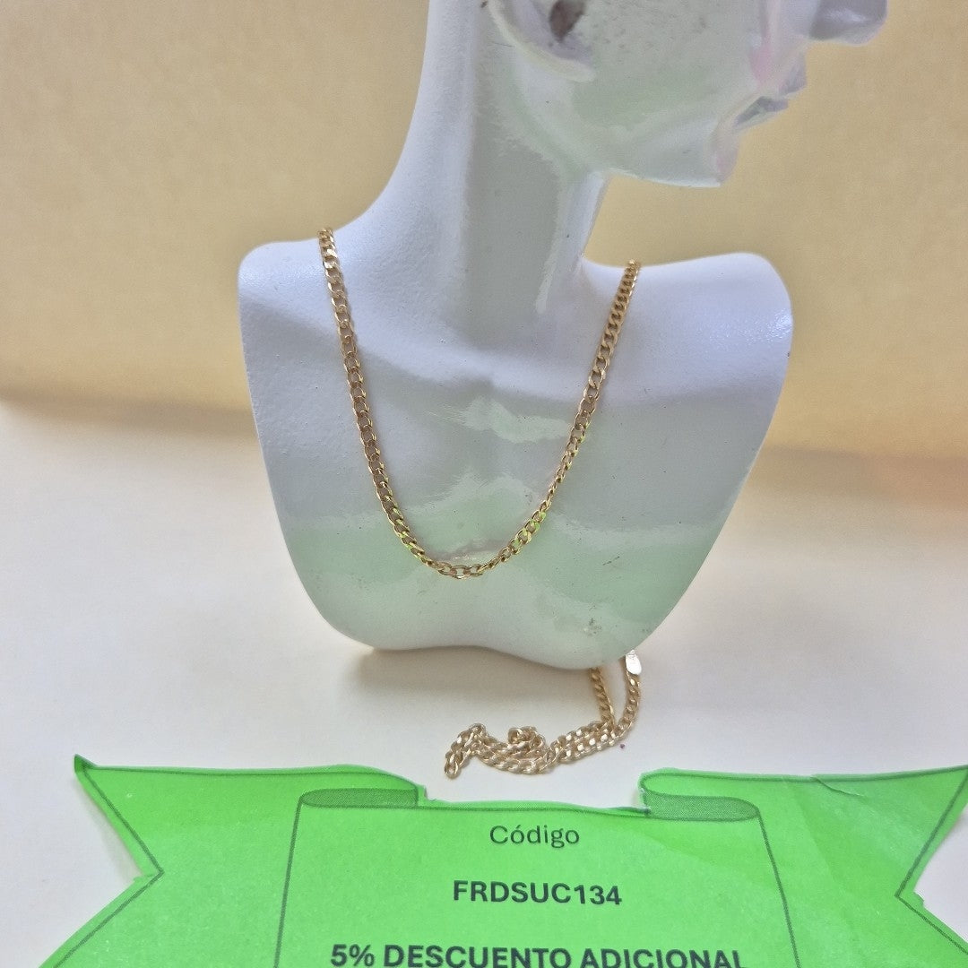 CADENA ORO 14 K 4.8 GRMS (SEMINUEVO)