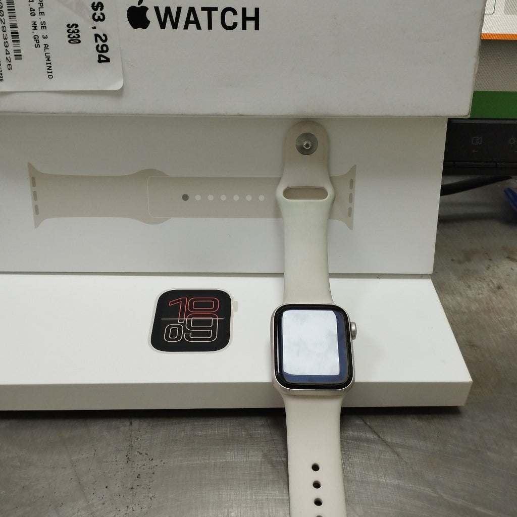 SMARTWATCH APPLE SE 3 ALUMINIO A3324 40 MM GPS (SEMINUEVO)