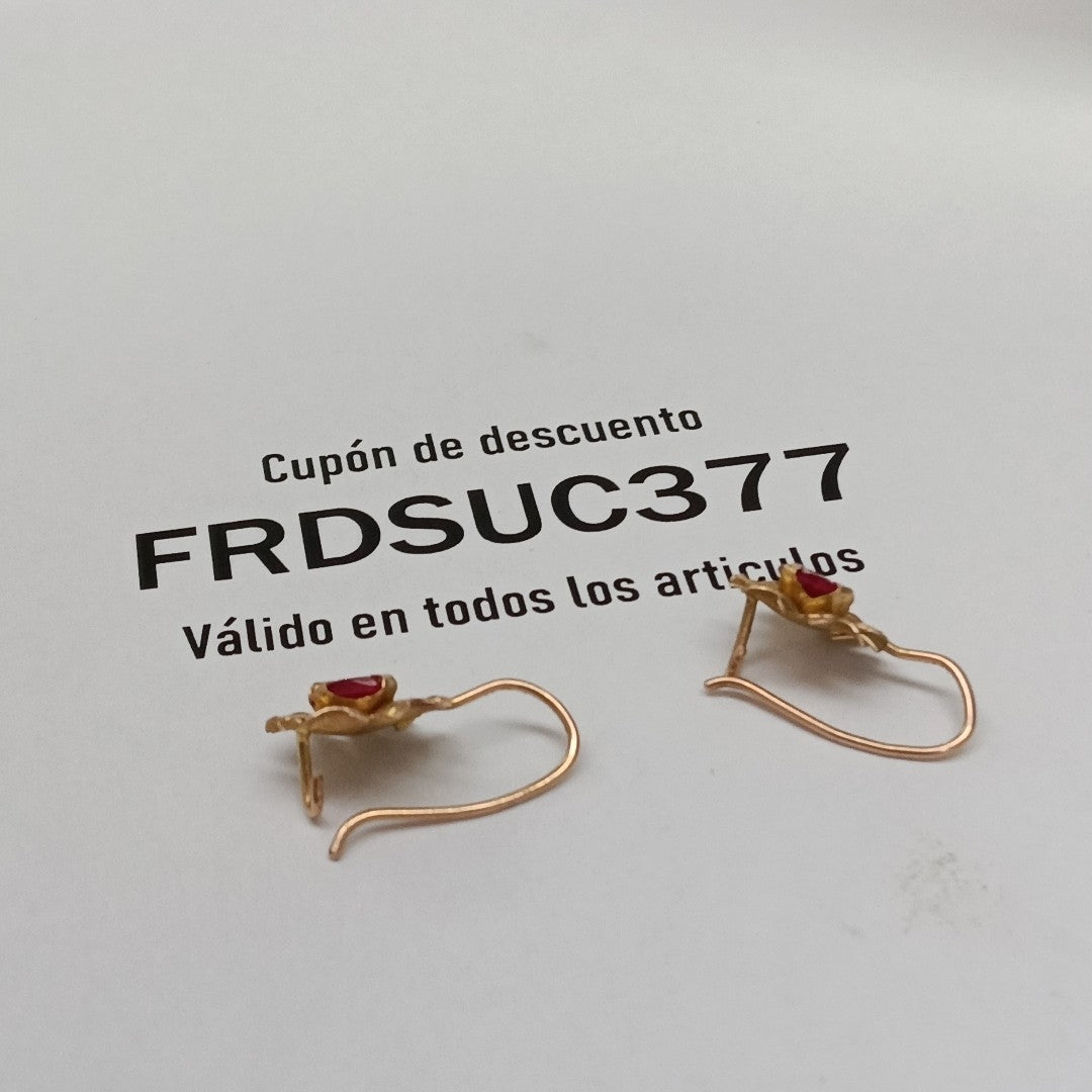 ARETES PAR ORO 8 K 2.4 GRMS (SEMINUEVO)