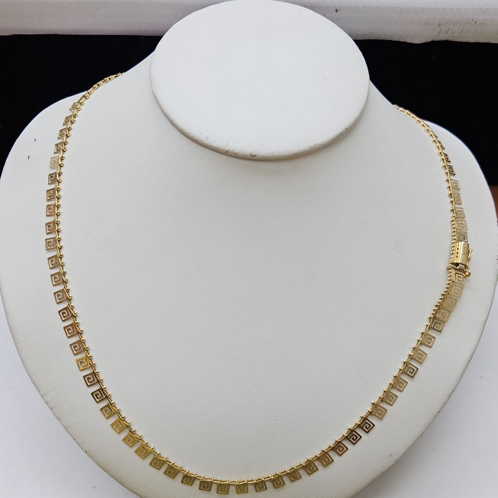 GARGANTILLA ORO 14 K 8.5 GRMS (SEMINUEVO)