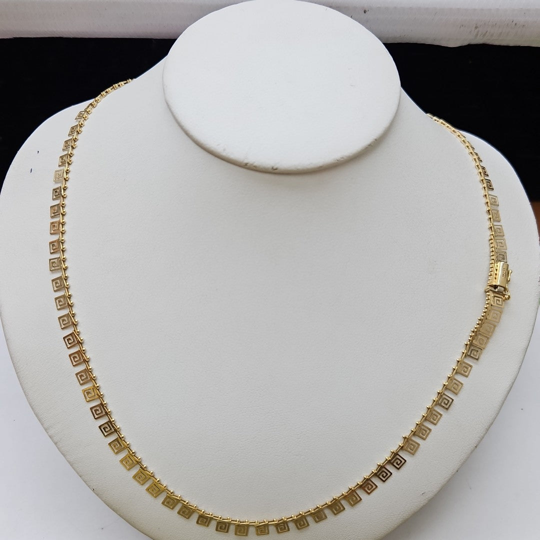 GARGANTILLA ORO 14 K 8.5 GRMS (SEMINUEVO)