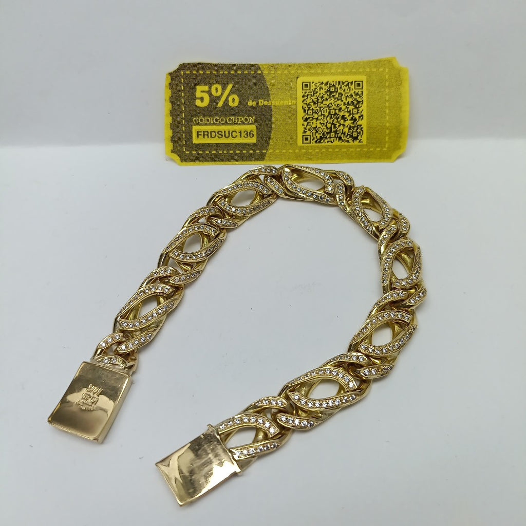PULSERA ORO 14 K 55.9 GRMS (SEMINUEVO)