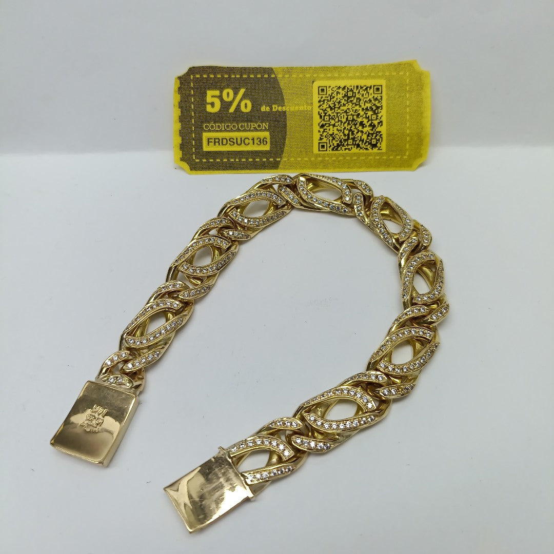 PULSERA ORO 14 K 55.9 GRMS (SEMINUEVO)