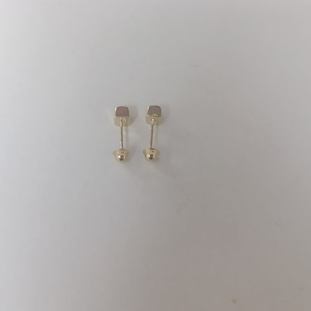 BROQUELES BROQUEL FIG CUBO 14K 0.203 GR (NUEVO)